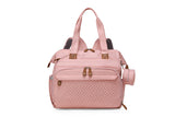 Diaper Bag Backpack with Separate Shoe Compartment and Changing Mat