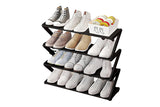 4 Tier Shoe Rack Storage Organizer Shelf Stand Shelves Shoe Storage