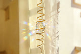 Rhinestone Sun Catcher Spiral Hanging Window Decor
