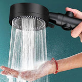 High Pressure Shower Head 5 Spray Modes Shower Head with 2m Hose