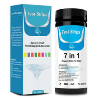 50Pcs 7-in-1 Pool and Spa Test Strips Kit