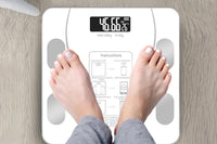 Smart Digital Bathroom Body Fat Scale 180KG Bluetooth Scale