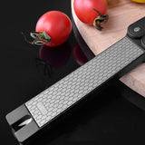 Foldable Knife Sharpener 400/600 Sharpening Tool Double-sided Sharpener for Garden Outdoor Camping Kitchen