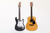 Guitar Wall Mount Walnut Wood Hanger Stand for Acoustic Electric Guitar Banjo Bass