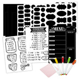 Magnetic Dry Erase Menu Board Sticker Set for Fridge