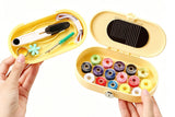 Portable Magnetic Double Layer Sewing Kit Sewing Tools Storage Case