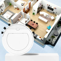 2000pa Suction Power Robot Vacuum Cleaner and Mop Bluetooth App Remote Control