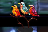 Stained  Birds Home Ornament Decorations