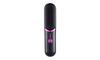 Portable Cordless Hair Straightener Brush