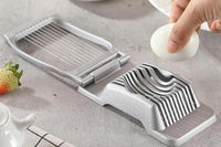 Heavy Duty Egg Slicer Stainless Steel Wire Cutter for Hard Boiled Eggs