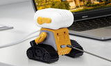 Rechargeable Remote Control Robot Toy with Gesture Sensing and LED Light Effects