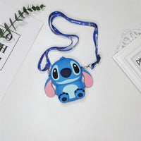 Stitch Inspired Crossbody Shoulder Bag Wallet Purse with Adjustable Shoulder Strap