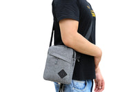 Men's Oxford Crossbody Shoulder Bag with Adjustable Strap
