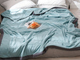 Comfortable Washed Cotton Summer Quilt Air Conditioner Blanket