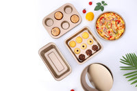 5Pcs Bakeware Set Nonstick Oven Pan for Kitchen