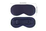 USB Heated Eye Mask with 3-Temp Settings & 6 Massage Modes Relief