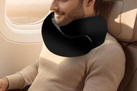 Memory Foam Travel Neck Pillow for Airplane