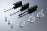 3-Piece 10ml Clear Cosmetic Tube Set for Mascara Lip Gloss
