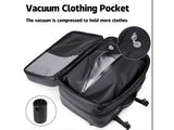 8cm Expandable Vacuum Compression Travel Backpack