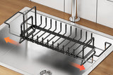 Expandable Sink Dish Drying Rack with Drying Tray