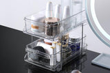 Bathroom Storage Organizer with Dividers Makeup Desktop Storage Rack