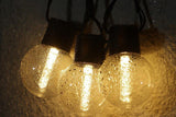 Solar Powered LED String Lights - 20 Bulb Decorative Lighting