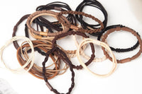 20Pcs Boho Hair Ties Bracelet Elastic Hair Bands for Women