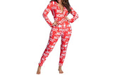 Women Christmas One Piece Jumpsuit