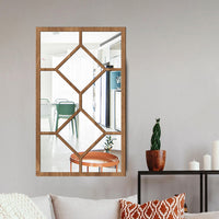 Self-adhesive Acrylic Wall Mirror Removable Window Mirror Wall Decor