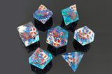 Enchanted Starlight 7 Dice Set for RPG DND Tabletop Game