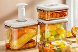 2.7L Vacuum Food Storage Container with Lid Strainer Vacuum Pump