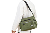 Multi-Pocket Men's Crossbody Shoulder Bag for Outdoor Travel and Commuting