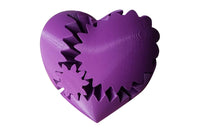 3D Printed Heart-Shaped Gear Ball for Stress Anxiety Relaxing