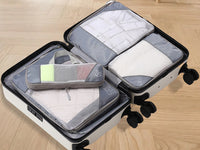 Ultimate 5-Piece Travel Zipper Compression Packing Bags Set