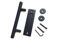 Barn Door Sliding Handle with Flush Pull for Wood Door