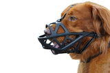 Adjustable Pet Dog Mask Bark Bite Mesh Mouth Muzzle Grooming Anti Stop Chewing