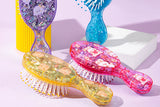 Kids Sparkly Glitter Hairbrush Air Cushion Comb Hair Brush