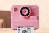 Kids Instant Print Digital Camera 1080P Selfie Video Camera with 32G TF Card