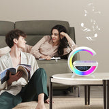 3 in 1 Night Light Bluetooth Speaker with Wireless Charger