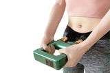 Dual Heads Muscle Massager Gun Muscle Relaxing Massager with 8 Massager Heads Green