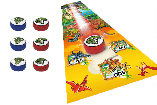 Mini Desktop Curling Board Game Set