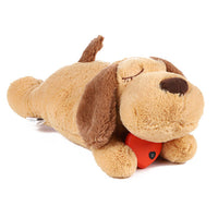 Pet Puppy Cat Soft Plush Toy Heartbeat Sleeping Buddy Dog Behavioral Anxiety Aid