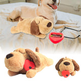 Pet Puppy Cat Soft Plush Toy Heartbeat Sleeping Buddy Dog Behavioral Anxiety Aid