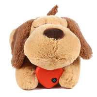 Pet Puppy Cat Soft Plush Toy Heartbeat Sleeping Buddy Dog Behavioral Anxiety Aid