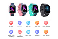 4G Kids Smart Watch Water Resistant Wifi GPS Locator Watch for Android iOS Phone