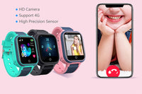 4G Kids Smart Watch Water Resistant Wifi GPS Locator Watch for Android iOS Phone