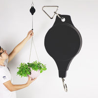 2Pcs Plant Pulley Retractable Hangers