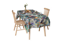 Oil Painting Style Tablecloth Dining Table Cover