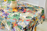 Oil Painting Style Tablecloth Dining Table Cover