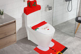 Christmas Toilet Seat Cover Set